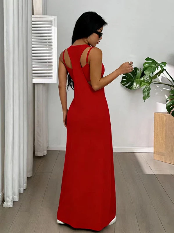 Laronie | Zweiteiler-Kleid mit sportlichem Tanktop-Design