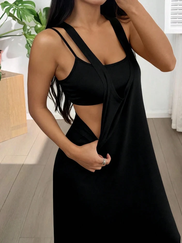 Laronie | Zweiteiler-Kleid mit sportlichem Tanktop-Design
