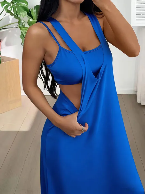Laronie | Zweiteiler-Kleid mit sportlichem Tanktop-Design