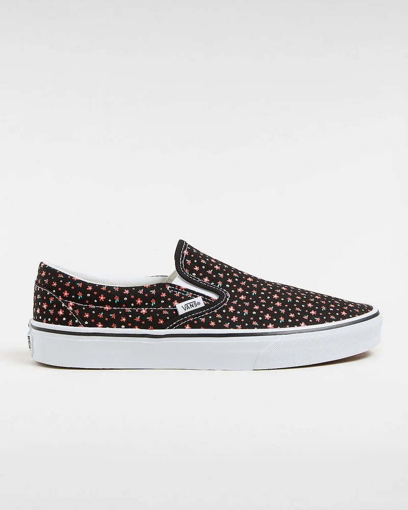 VANS Unisex Classic Ditsy Floral Slip-On-Sneaker – Schwarz