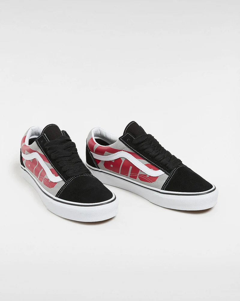 VANS Unisex-Old-Skool-Jumbo-Trainer – Schwarz/Weiß