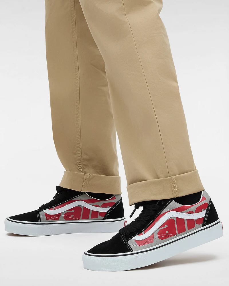 VANS Unisex-Old-Skool-Jumbo-Trainer – Schwarz/Weiß