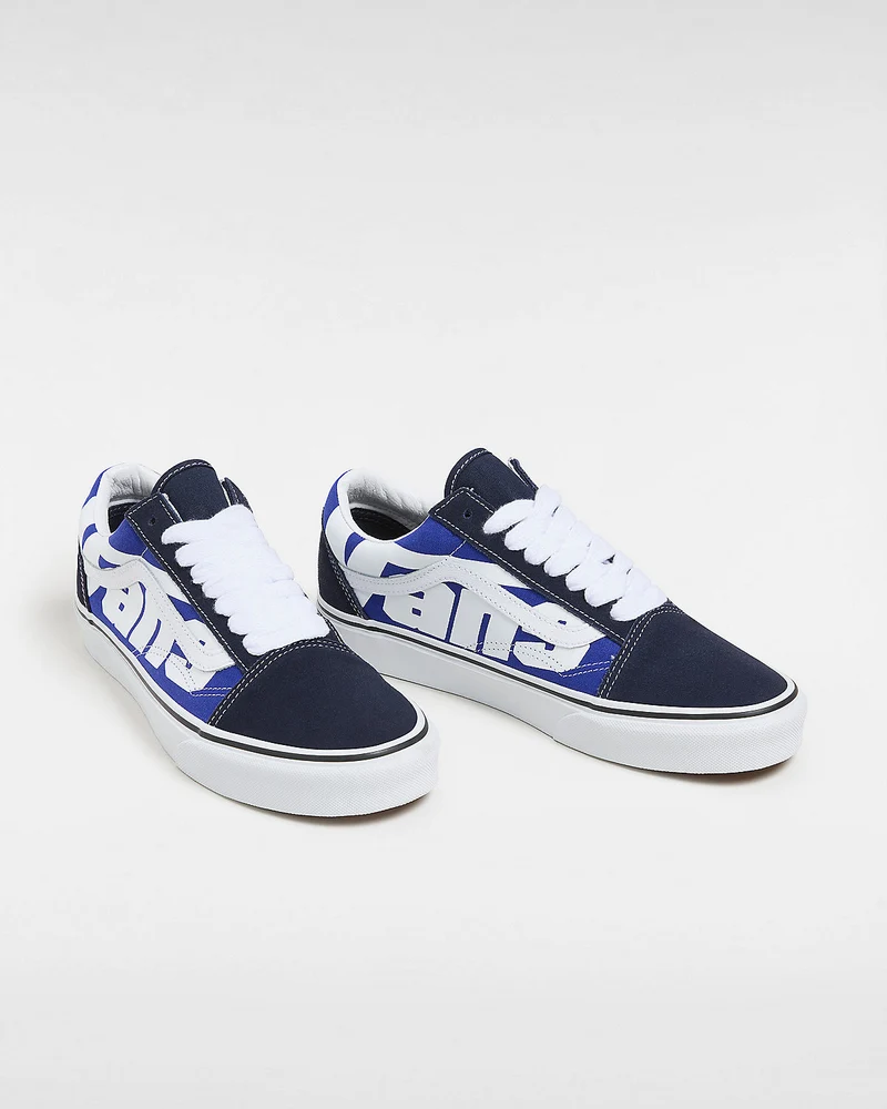 VANS Unisex-Old-Skool-Jumbo-Trainer – Blau/Weiß