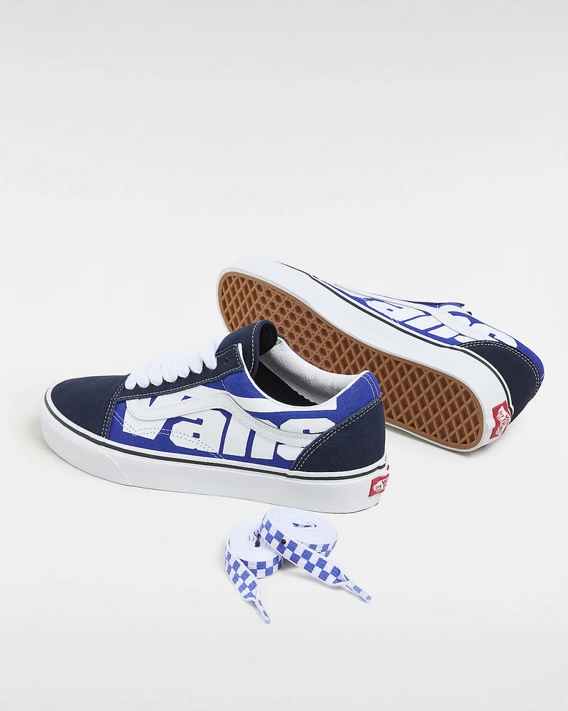 VANS Unisex-Old-Skool-Jumbo-Trainer – Blau/Weiß