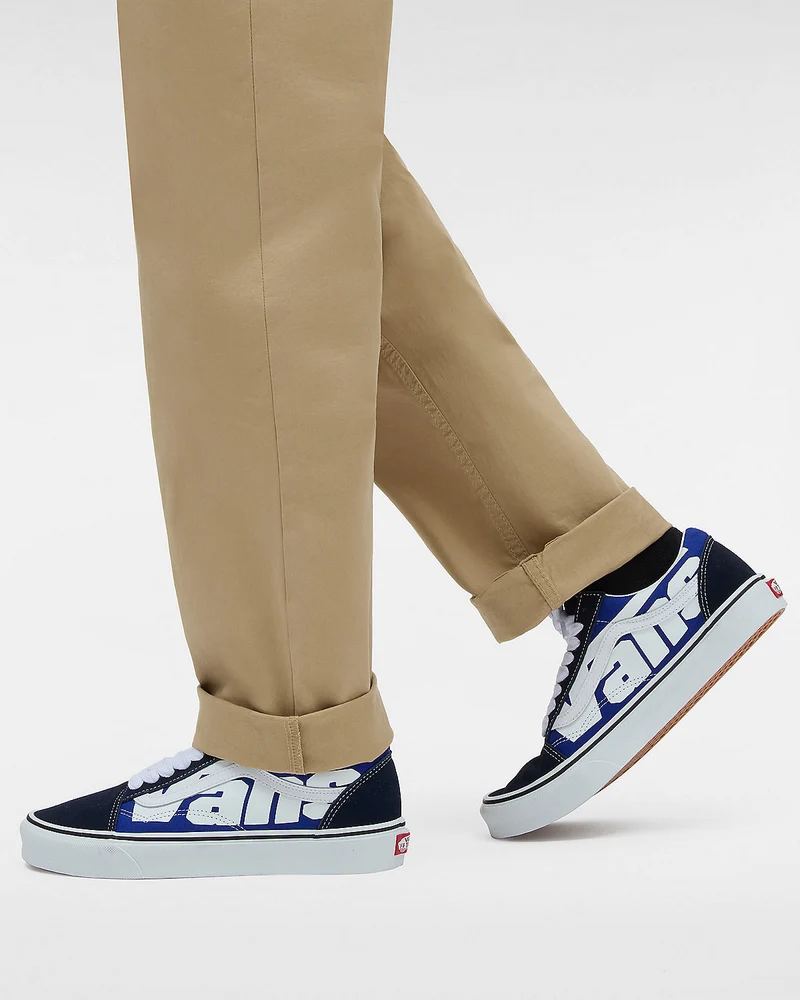 VANS Unisex-Old-Skool-Jumbo-Trainer – Blau/Weiß