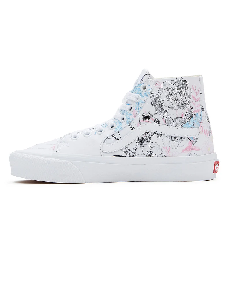 VANS Unisex-Sneaker Sk8-Hi Tapered Whimsy Floral – True White