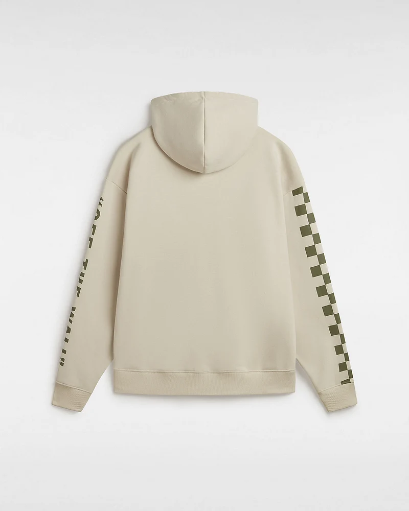 VANS Extra lustiger übergroßer Damen-Hoodie – Haferflocken