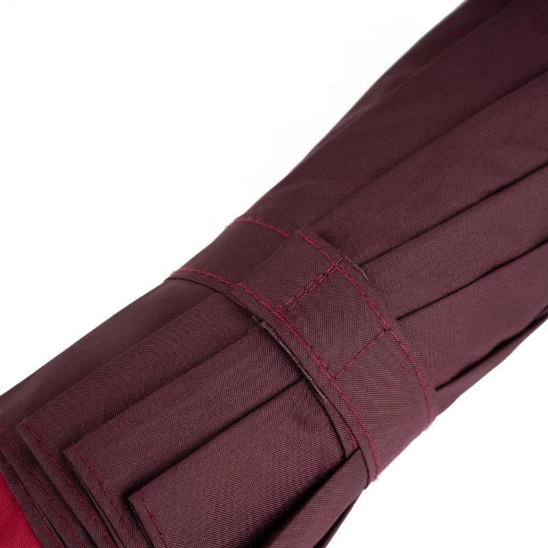 ROKA Regenschirm aus recyceltem Nylon „Waterloo“ in Pflaume/Cranberry