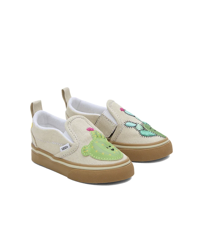 VANS Kleinkind-Slip-on-Cactus-Turnschuhe – Grün