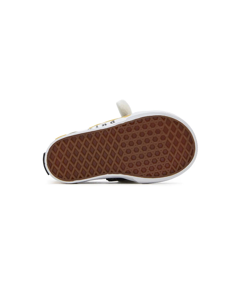 VANS Slip-on-Bee-Turnschuhe für Kleinkinder – Schwarz/Gelb
