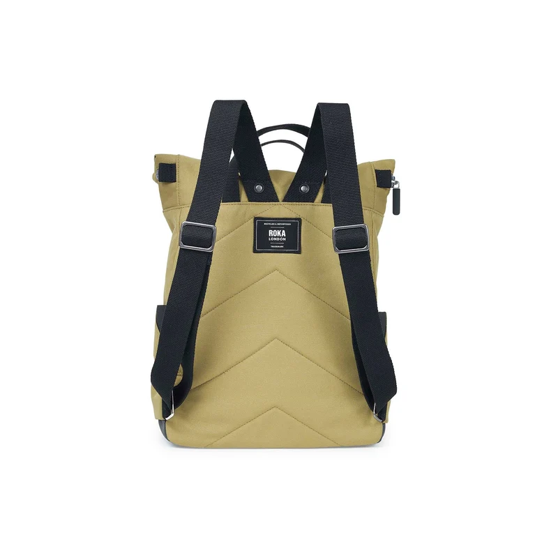 ROKA Black Label Canfield B Khaki Medium Tasche aus recyceltem Canvas
