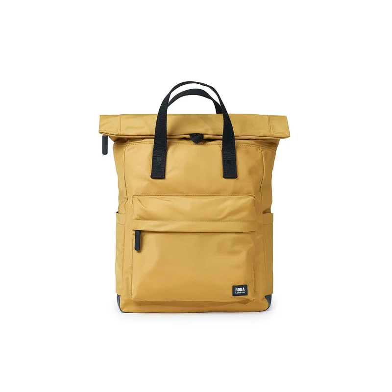 ROKA Black Label Canfield B Flax Medium Tasche aus recyceltem Canvas