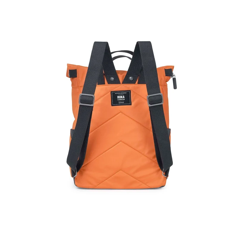 ROKA Black Label Canfield B Mittelgroße Tasche aus recyceltem Nylon, Farbe: Burnt Orange