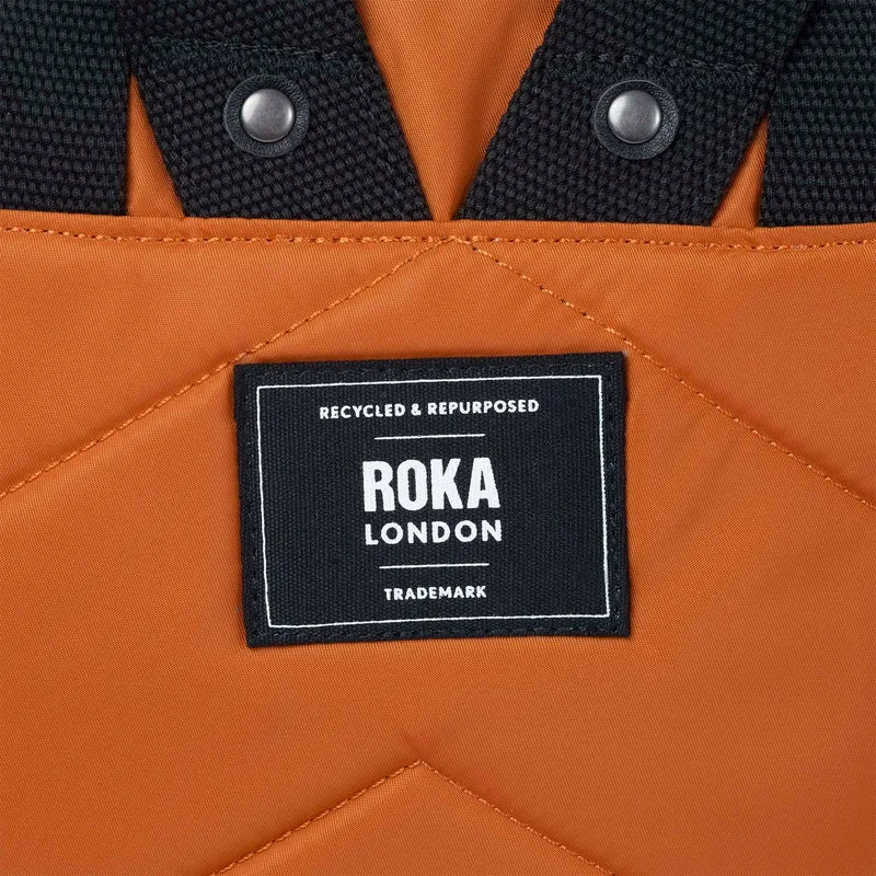 ROKA Black Label Canfield B Mittelgroße Tasche aus recyceltem Nylon, Farbe: Burnt Orange