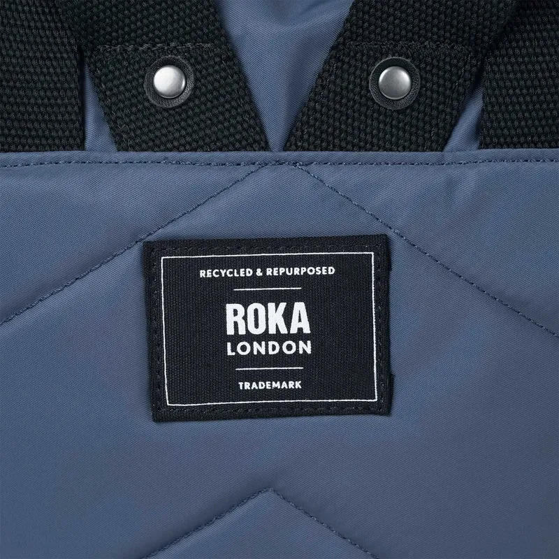 ROKA Black Label Canfield B Mittelgroße Tasche aus recyceltem Nylon, Farbe: Burnt Blue