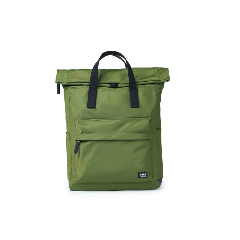 ROKA Black Label Canfield B Avocado Medium Tasche aus recyceltem Nylon