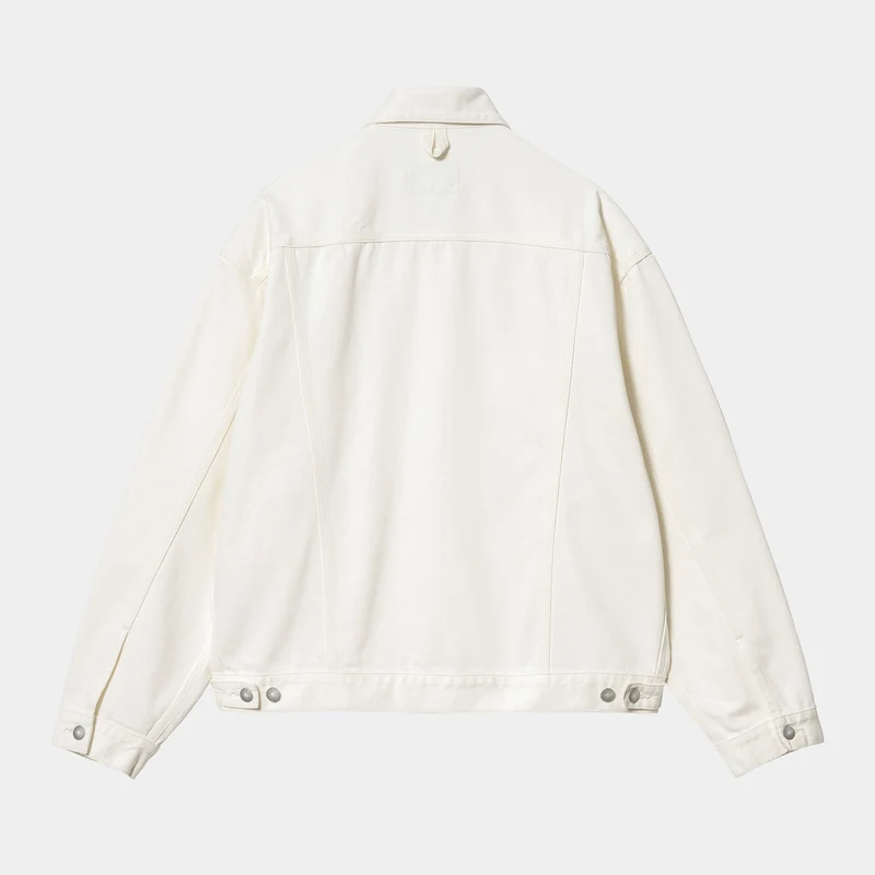 Carhartt WIP Herren Helston Jacke - Weiß gespült