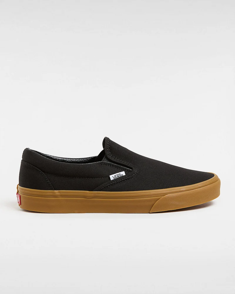 VANS Klassische Unisex-Slip-On-Sneaker – Schwarz/Gummi