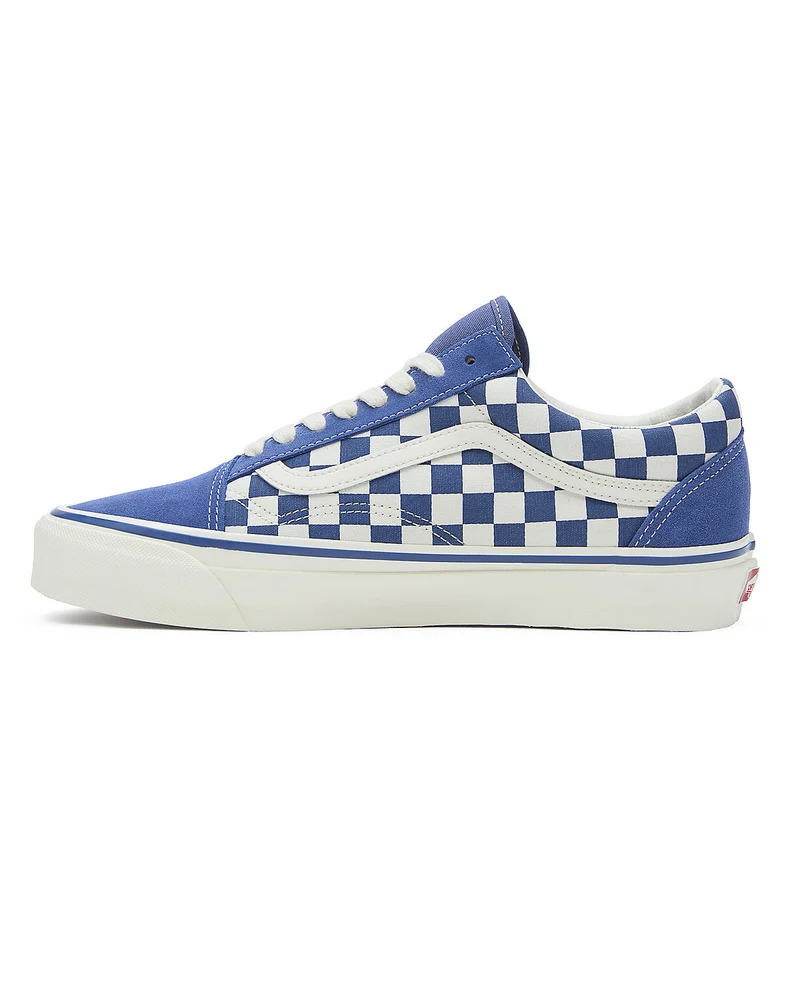 VANS Unisex-Old-Skool-Turnschuhe – Schachbrettblau