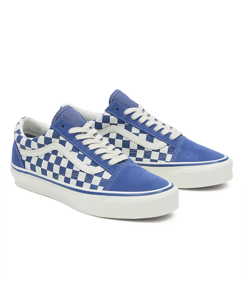 VANS Unisex-Old-Skool-Turnschuhe – Schachbrettblau