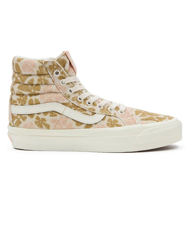 VANS Unisex Sk8-Hi Reissue 38 Trainer – Groovy Floral Peach