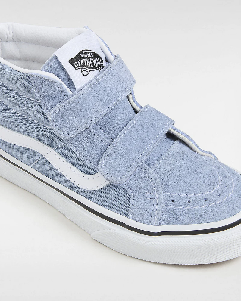 VANS Kinder Sk8-Mid Reissue V Color Theory Trainer – Dusty Blue