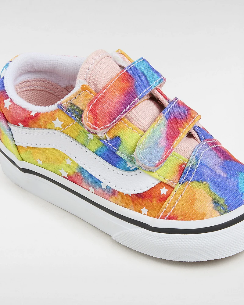 VANS Old Skool V Rainbow Galaxy-Turnschuhe für Kleinkinder