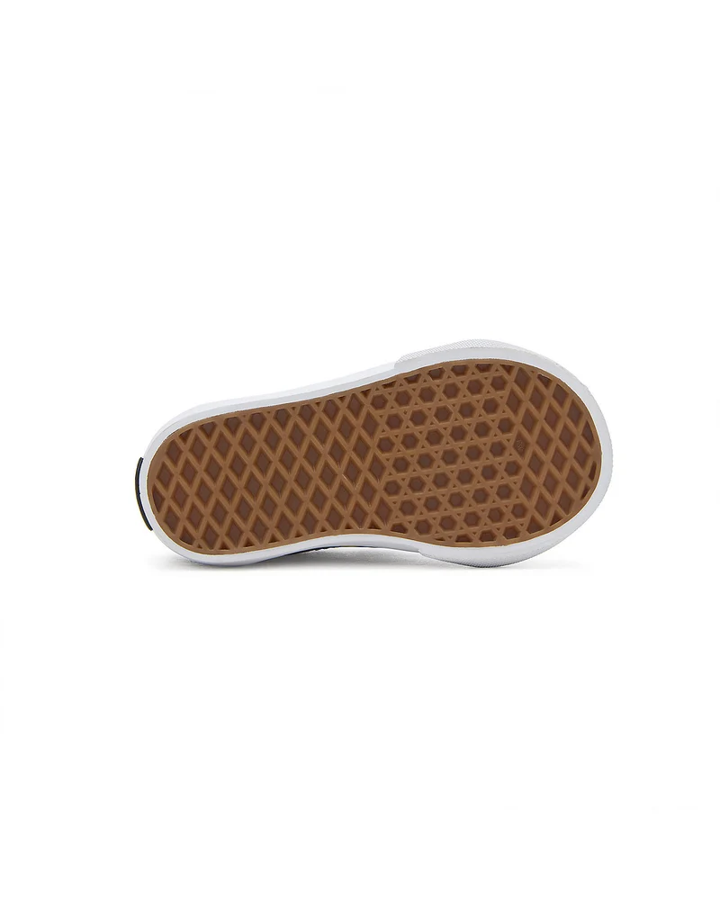 VANS Old Skool V Logo-Sneaker für Kleinkinder – Schwarz