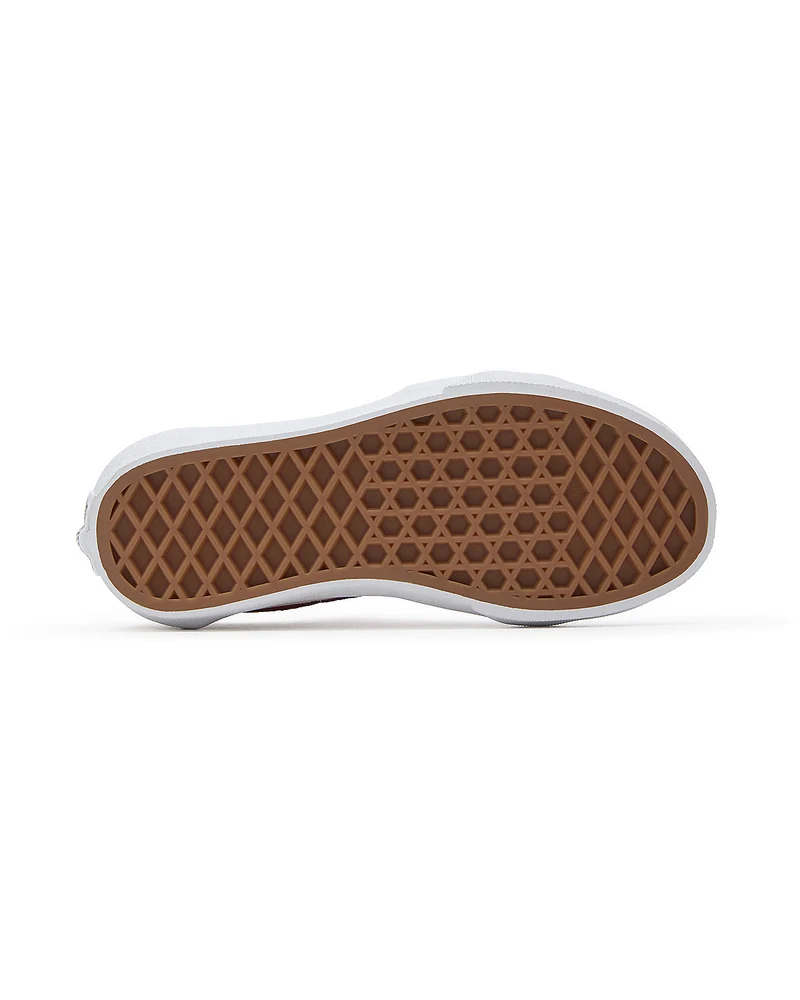 VANS Sk8-Low-Turnschuhe für Kinder – Rot / Marshmallow