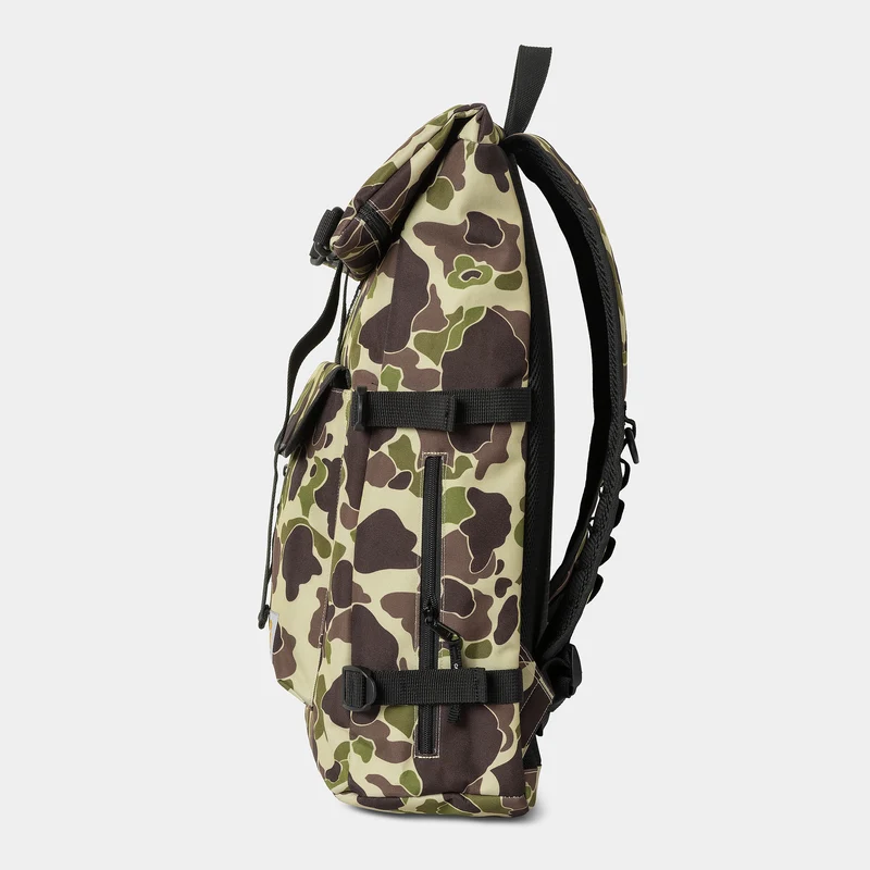 Carhartt WIP Herren Philis Rucksack – Tarnfarben Entengrün