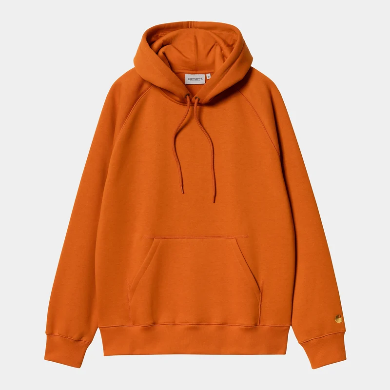 Carhartt WIP Herren Chase Hoodie - Kurkuma