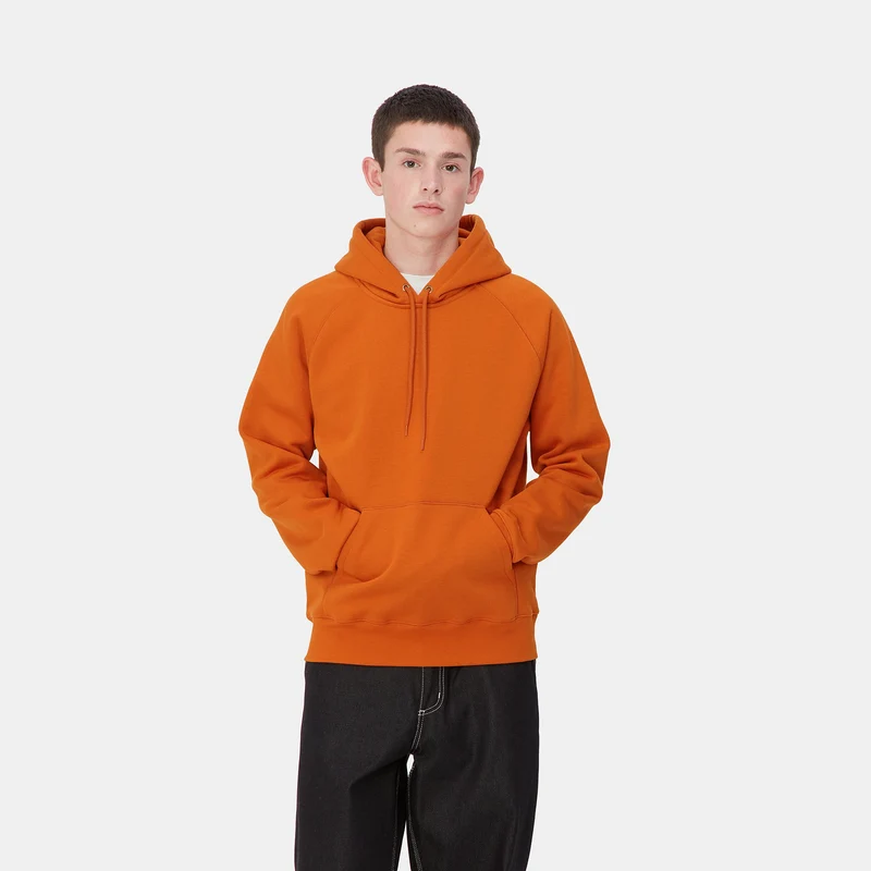Carhartt WIP Herren Chase Hoodie - Kurkuma