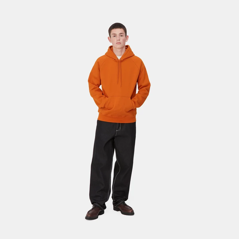 Carhartt WIP Herren Chase Hoodie - Kurkuma