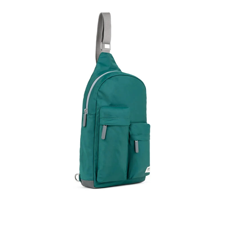 ROKA Willesden M XL Recycling-Nylon-Tasche – Türkis
