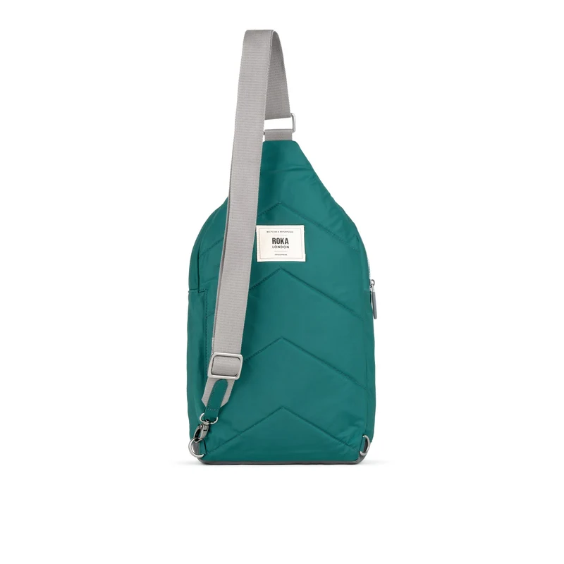 ROKA Willesden M XL Recycling-Nylon-Tasche – Türkis