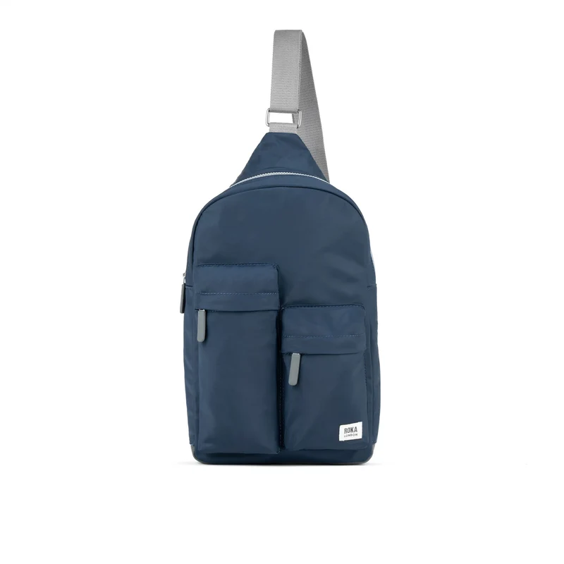 ROKA Willesden M XL Recycling-Nylon-Tasche - Mitternacht