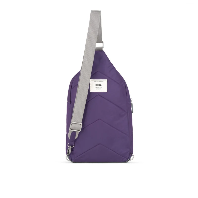 ROKA Willesden M XL Recycling-Nylon-Tasche – Majestätisches Lila