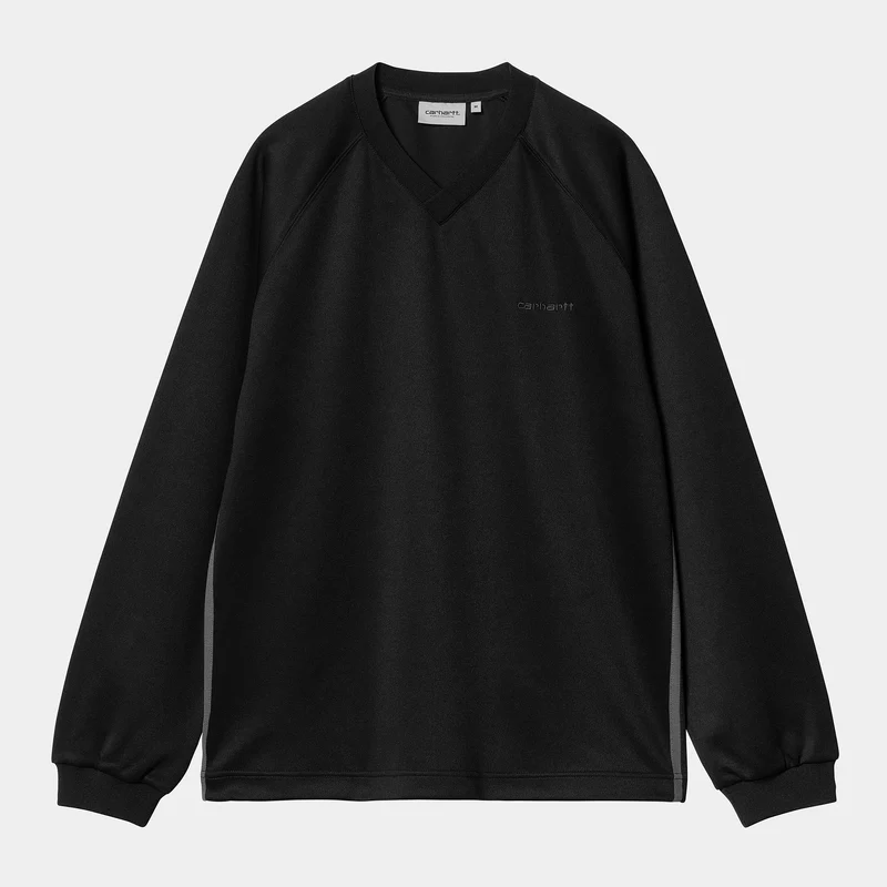 Carhartt WIP Bolan Sweat-Top für Herren mit V-Ausschnitt - Schwarz