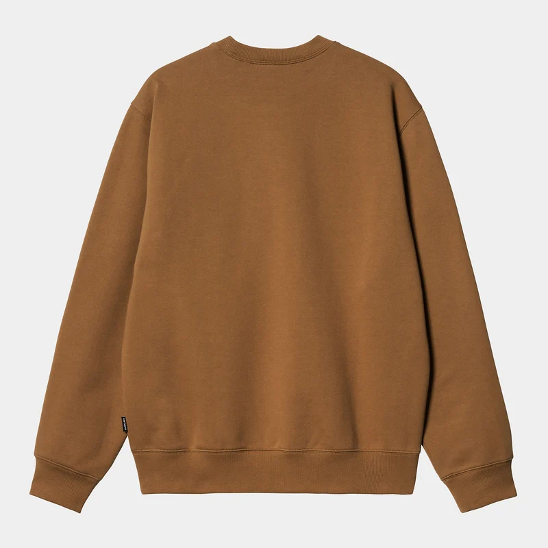 Carhartt WIP Sweat-Oberteil mit Herzzug für Herren - Hamilton Brown