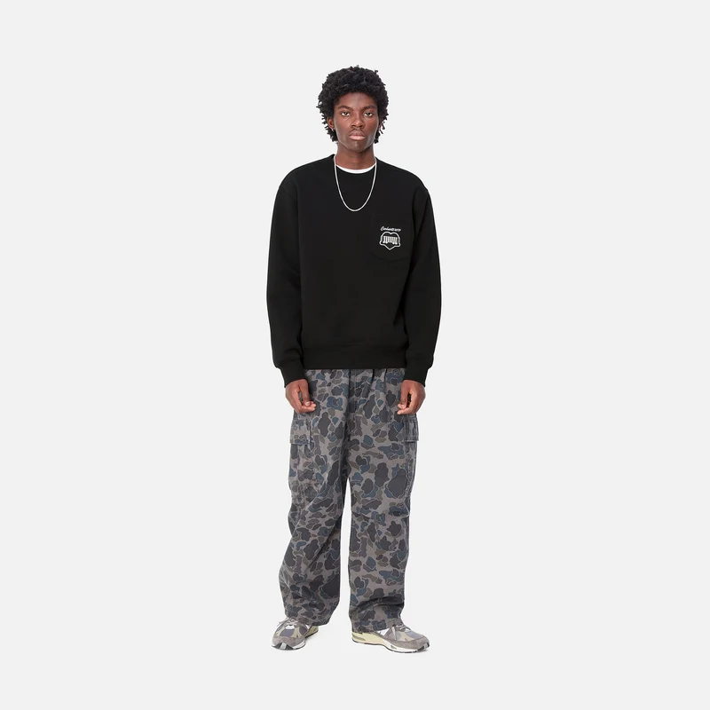Carhartt WIP Sweat-Top mit Herz-Zug für Herren - Schwarz