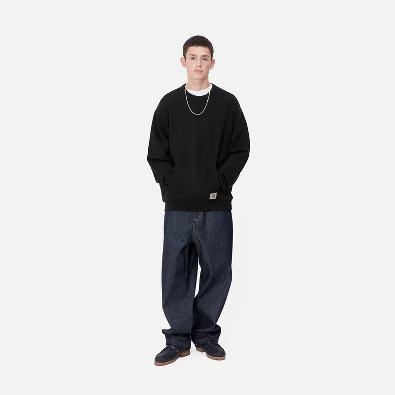Carhartt WIP Billy Sweat-Top für Herren - Schwarz