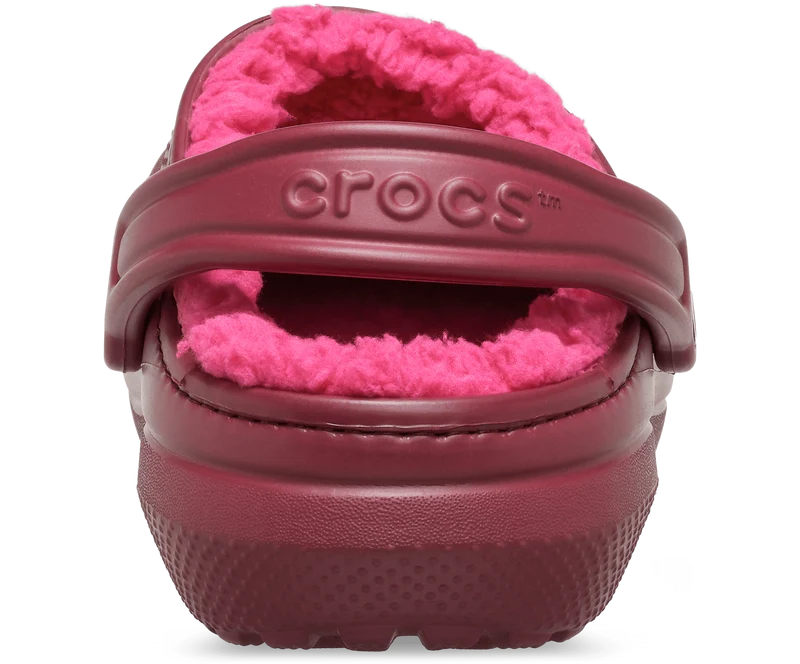 Crocs Unisex-Klassiker Lined Clog - Rote Beete