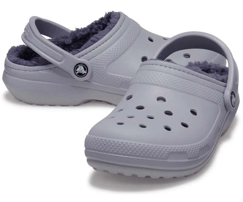 Crocs Unisex-Klassiker Lined Clog - Malvenfarbener Nebel
