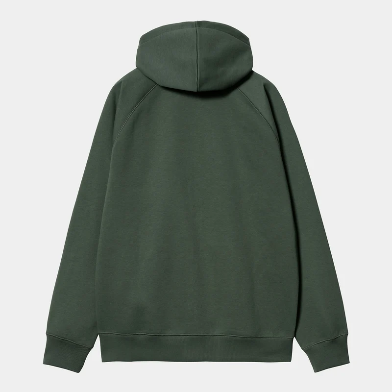 Carhartt WIP Herren Chase Kapuzenjacke mit Reißverschluss vorne - Sycamore Tree