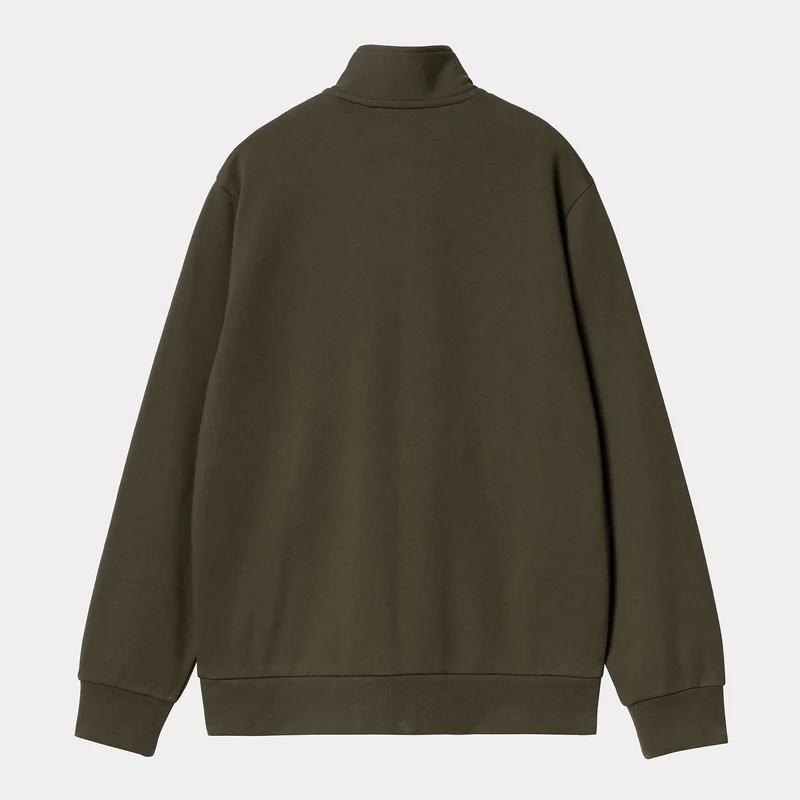 Carhartt WIP Jacke mit Reißverschluss vorne und Schriftzug für Herren - Zypresse