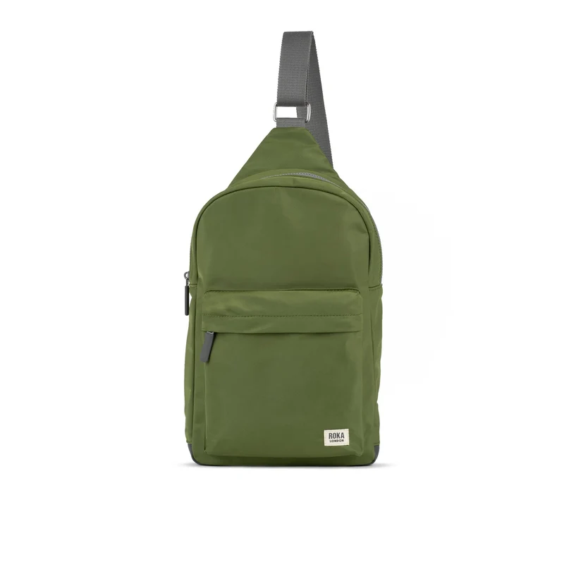 ROKA Willesden B XL Recycling-Nylon-Tasche – Avocado