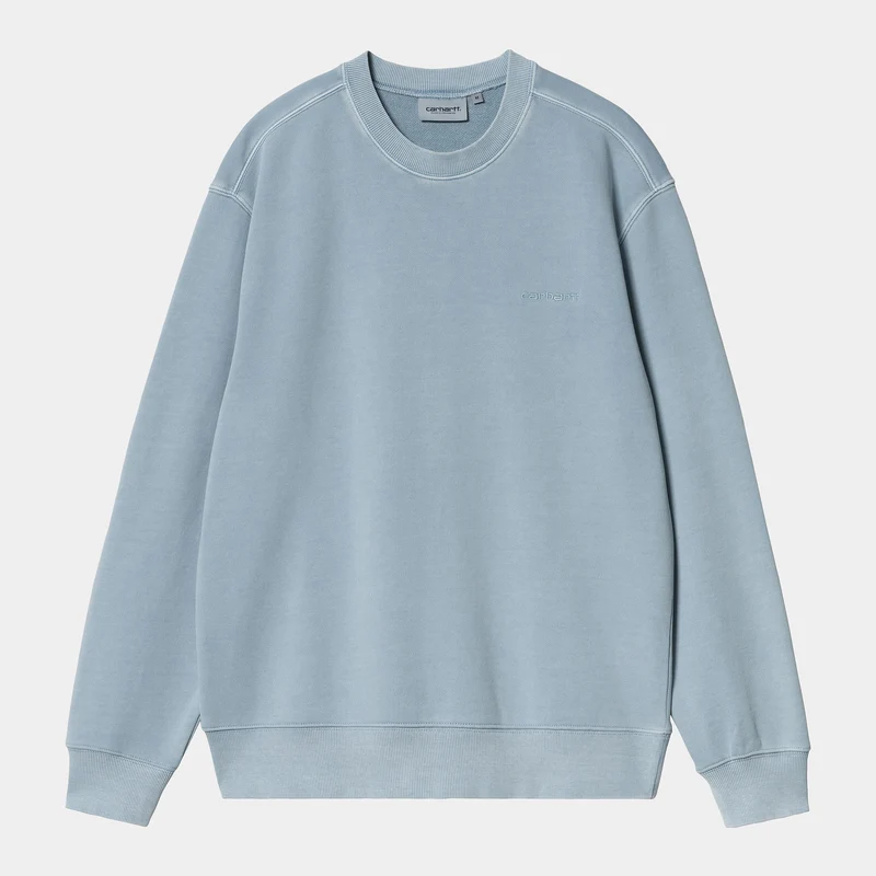 Carhartt WIP Sweat-Oberteil mit Duster-Schriftzug für Herren - Misty Sky