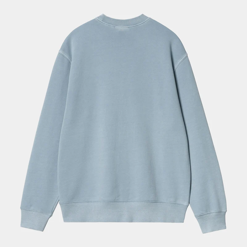 Carhartt WIP Sweat-Oberteil mit Duster-Schriftzug für Herren - Misty Sky
