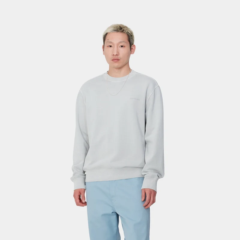 Carhartt WIP Sweat-Oberteil „Duster Script“ für Herren - Basalt