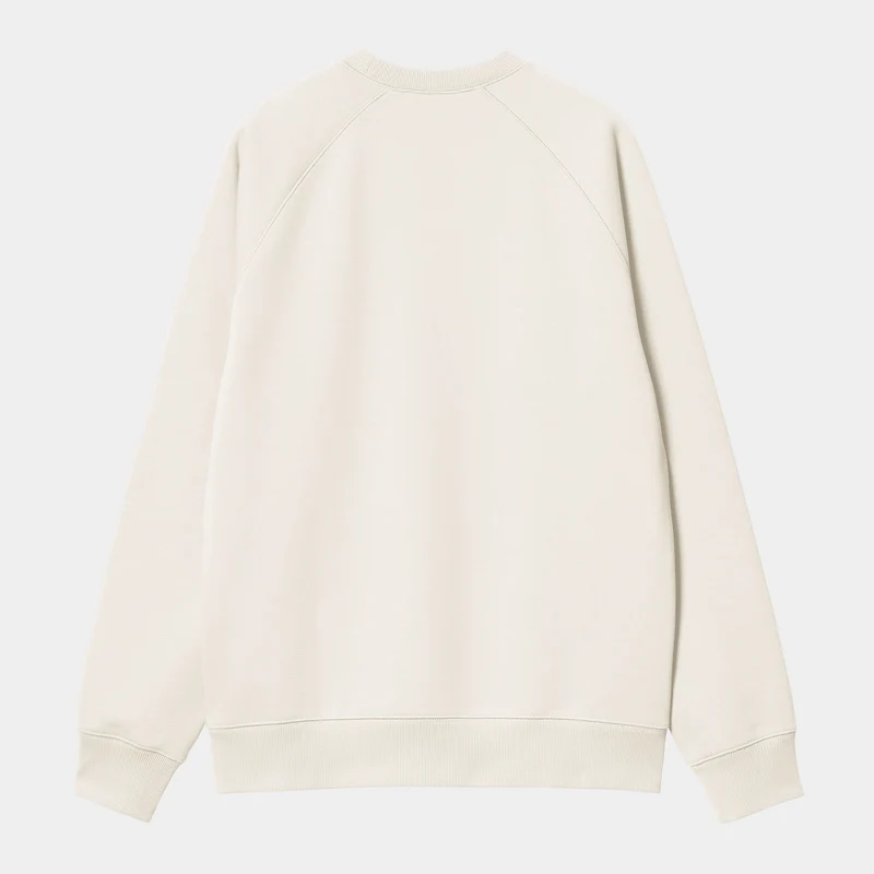 Carhartt WIP Herren Chase Sweat Top - Wachs
